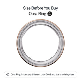 Oura Ring 4 rose gold with activity-trends for daily movement and recovery.