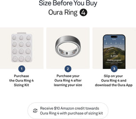 Sizing Kit for OURA Ring 4 Size 15 ensures precise fit.