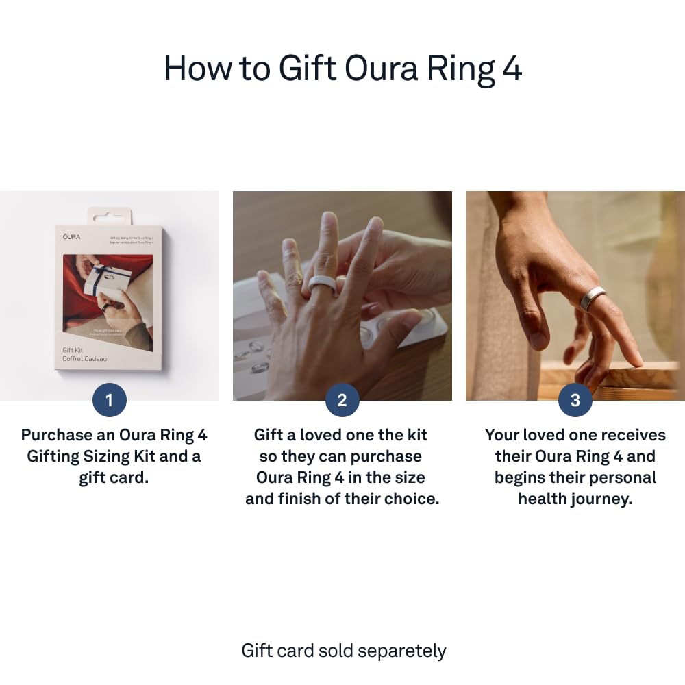Oura Ring 4 size range 4–15—wide coverage for many fingers.