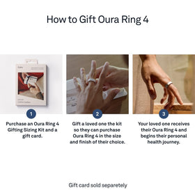 Oura Ring 4 size range 4–15—wide coverage for many fingers.