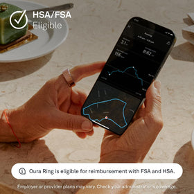 OURA Ring 4 sizing kit helps you find the perfect fit.