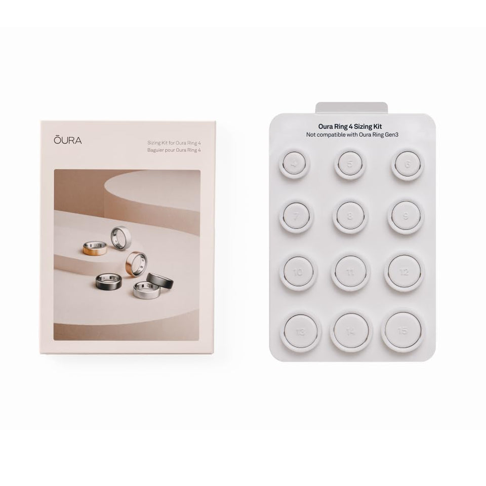 Oura Ring 4 Sizing Kit: unboxing and precise sizing guidance