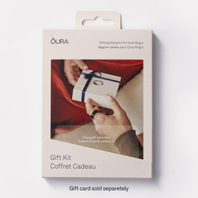 Oura Ring 4 sizing rings—plastic sizers for convenient at-home sizing.