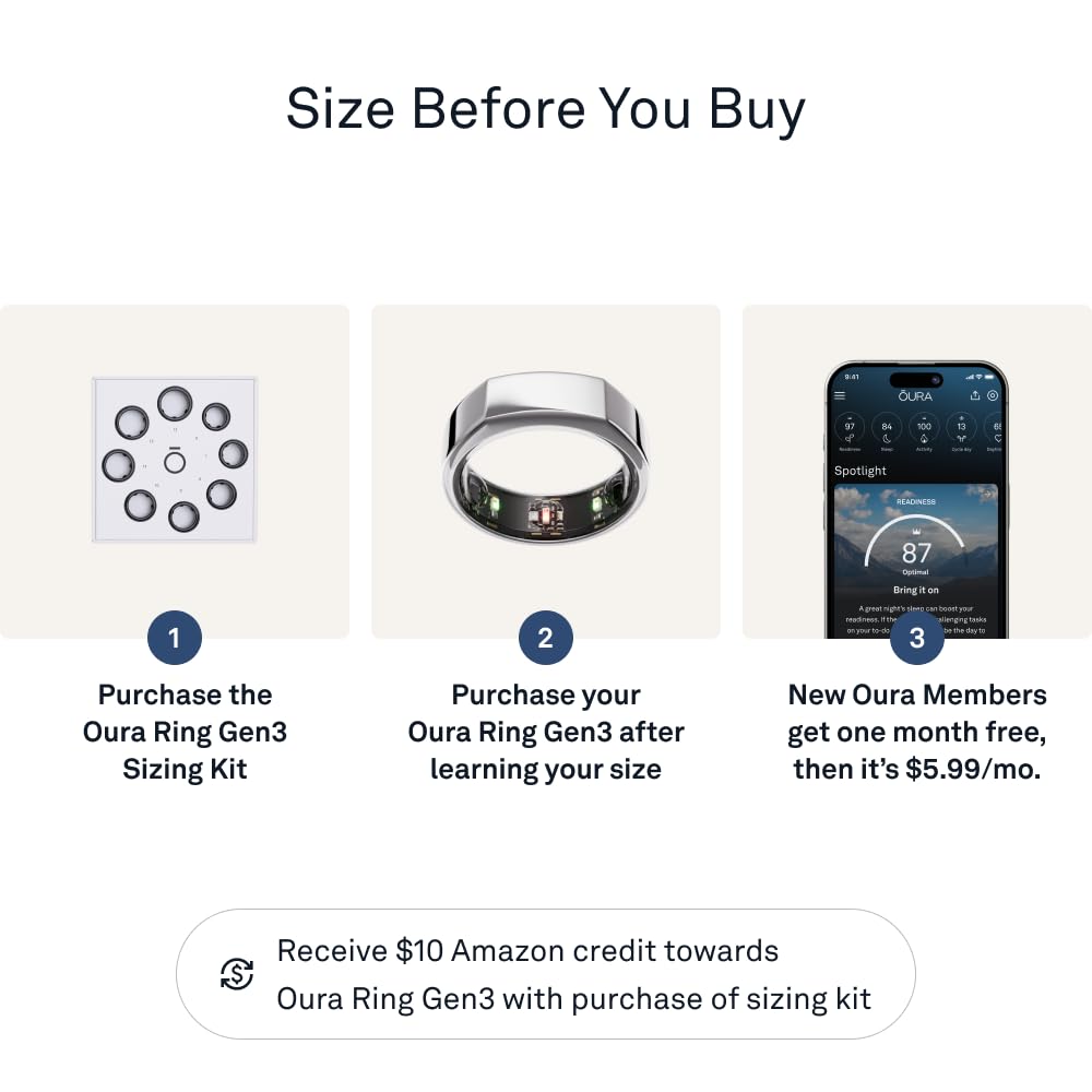 Oura Ring Gen3 Heritage on the finger during night use for tracking sleep