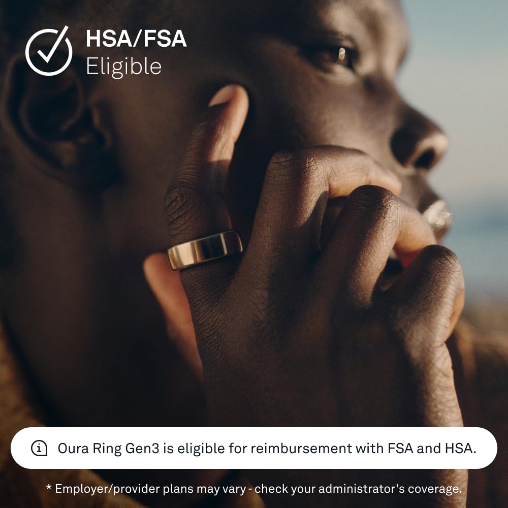 Oura Ring Gen3 Horizon showing up to seven days battery life.
