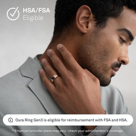 Oura Ring Gen3 Horizon long battery life supports week-long use