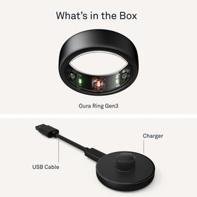 Charging dock keeps the ring ready between uses