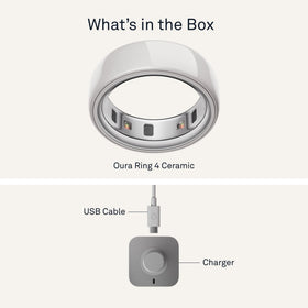 Oura Ring 4 ceramic cloud color palette showcasing style options