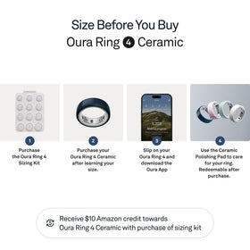 Oura Ring 4 Ceramic Midnight battery life visualization for long wear