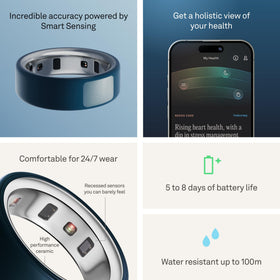 Oura Ring 4 Ceramic Midnight sizing kit helps find perfect fit