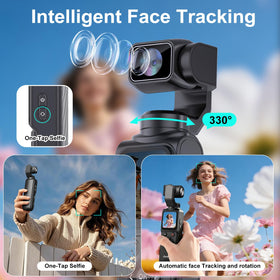 Ourlife 330 degree rotation lens enables flexible framing.