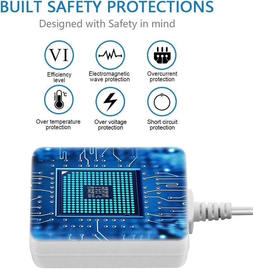 Ousaly fire-resistant housing for VersaDesk power adapter, safer setup.