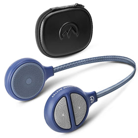 OutdoorMaster BT01 front view showing compact modules and benefits for clear sound
