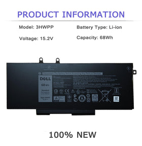 OUTLANDWAY Dell 3HWPP battery compatibility confirms fit for Latitude models