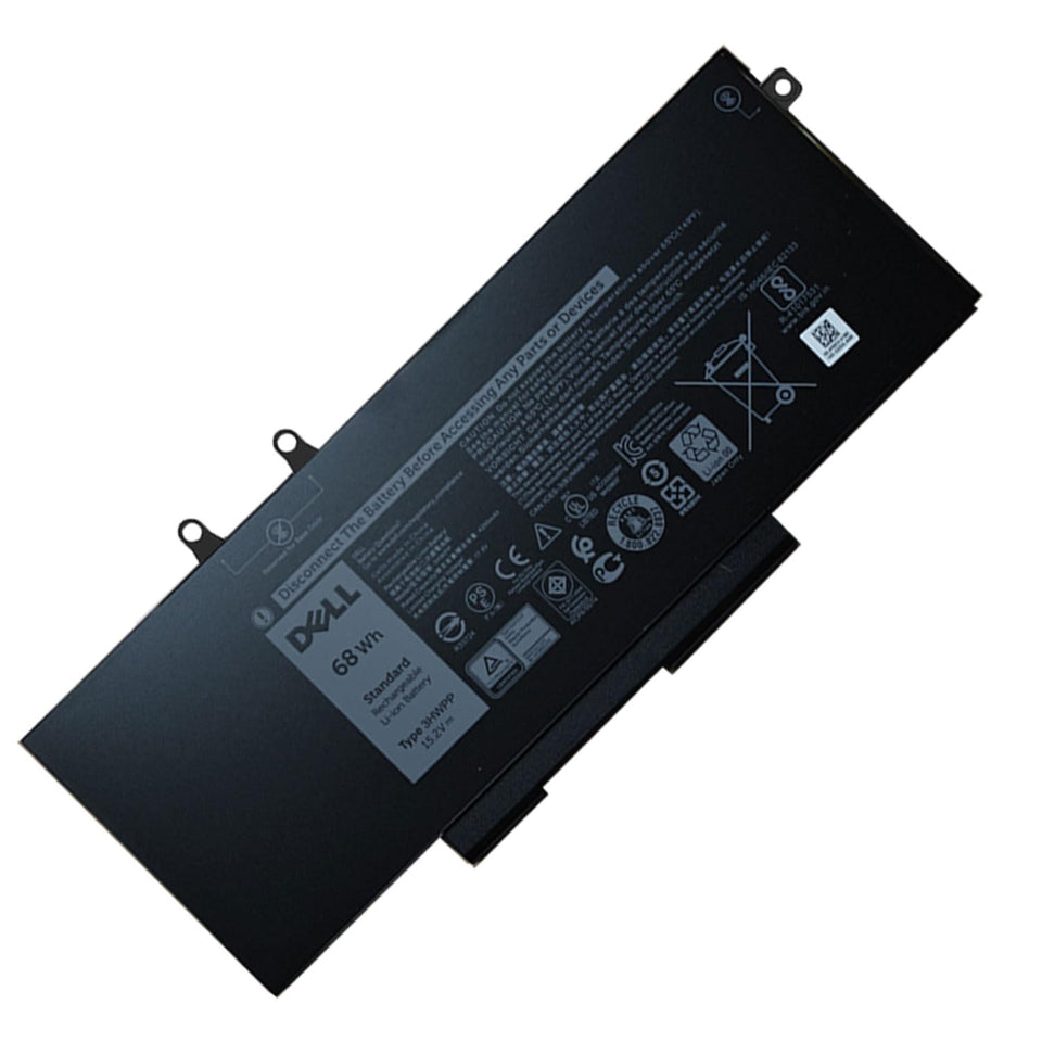 OUTLANDWAY Dell 3HWPP battery info highlights model and 68Wh capacity