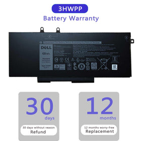 OUTLANDWAY Dell 3HWPP battery service offers warranty and support