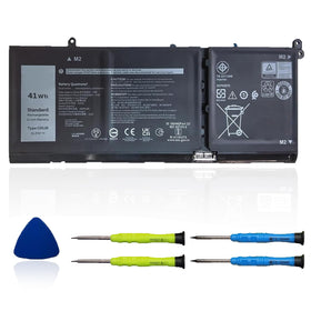 OUWEE battery front view showing connectors and compact design for easy replacement