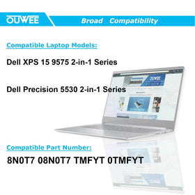 OUWEE battery side profile showing slim pack for correct fit