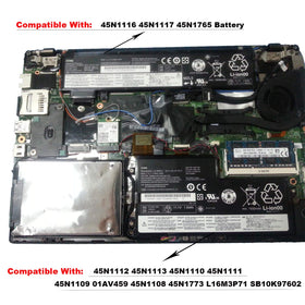 OUWEE battery providing up to 3-6 hours of runtime on ThinkPad models