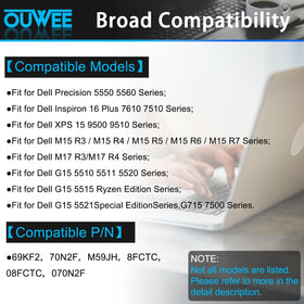 OUWEE internal cell array detail showing build quality and stable power delivery