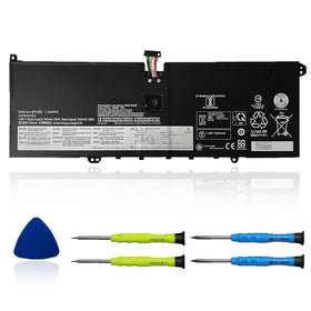 OUWEE front view of replacement battery showing model label and fit benefit