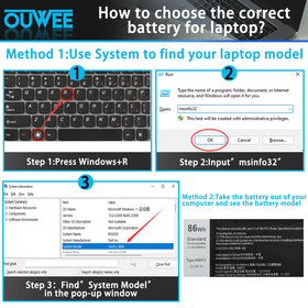 OUWEE battery installed in Dell G15 demonstrating restored mobile runtime