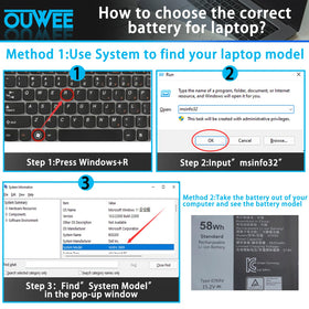 OUWEE battery installed in a Dell Latitude showing restored mobility and practical use