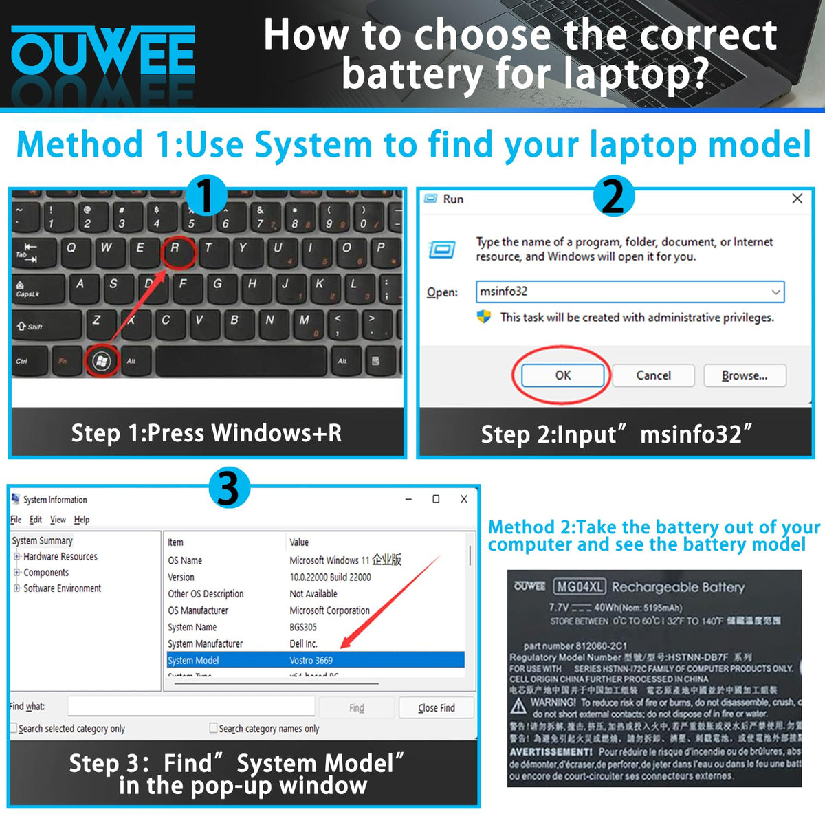 OUWEE MG04XL beside credit card showing scale for easy installation planning