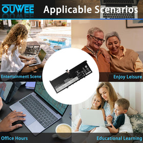 OUWEE package contents with screwdrivers and guide for simple DIY installation