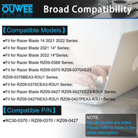 OUWEE battery connector and contacts detail showing secure fit and safe connection