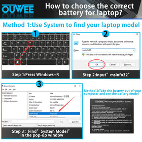 OUWEE SA04XL installed in HP Envy x360 laptop restoring mobile battery life