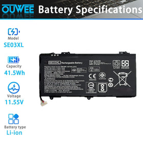 OUWEE SE03XL connector close-up showing plug orientation for correct installation