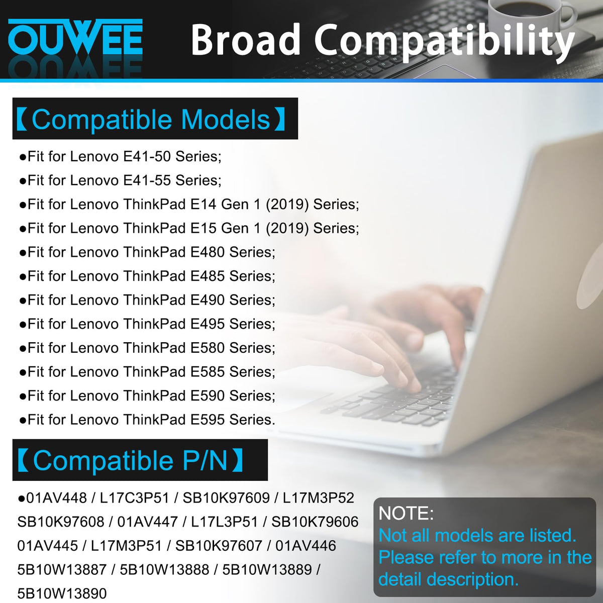 OUWEE battery connector detail illustrating secure fit and reliable contact