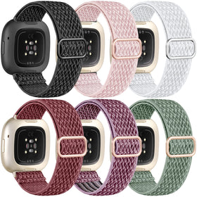 Ouwegaga elastic band on Versa 4 Sense2 for comfortable all-day wear