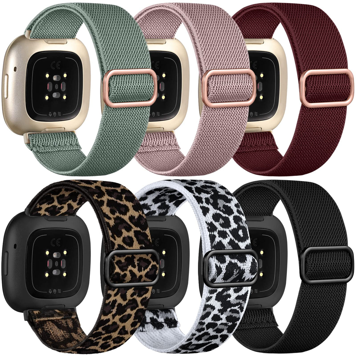 Ouwegaga Sense 2 band strap showing elastic fit for all-day comfort.