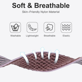 Ouwegaga Sense 2 elastic nylon band delivers soft stretch for daily comfort.