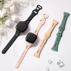 Ouwegaga slim design band side view enhances wrist freedom and style.