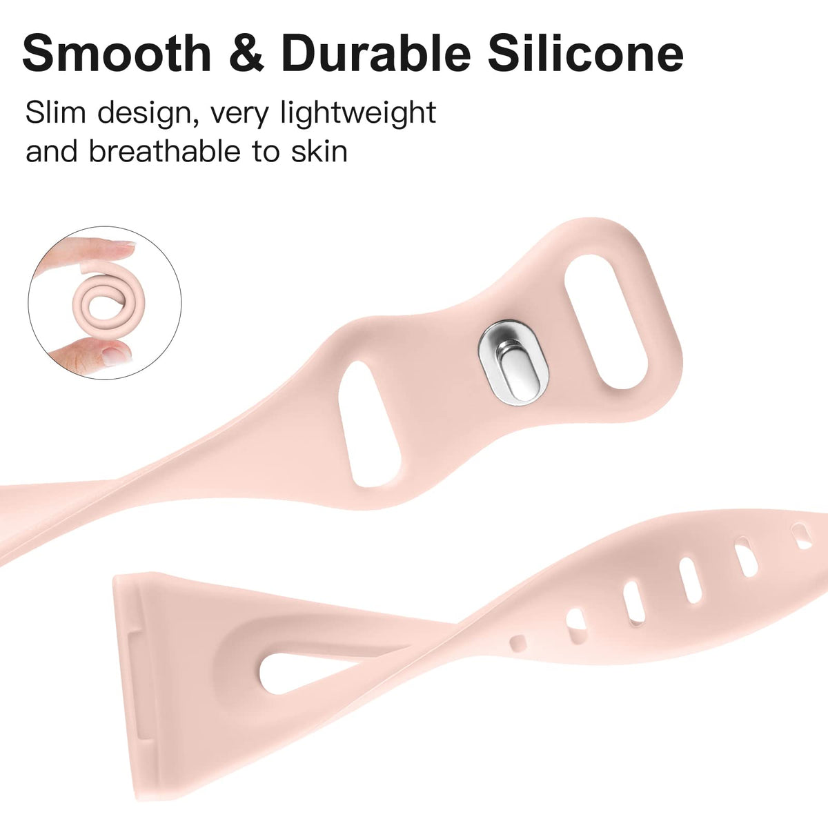 Ouwegaga slim band compatible with Sense 2 for versatile daily wear