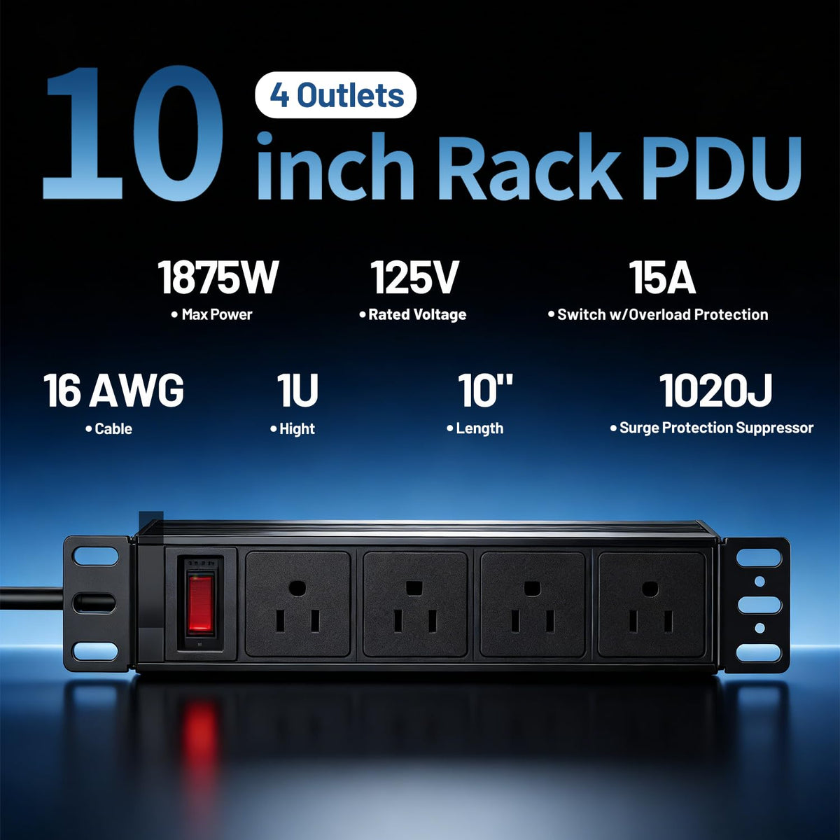 Ovcovz NodeQore 1U rack-mount design fits 10-inch cabinets neatly