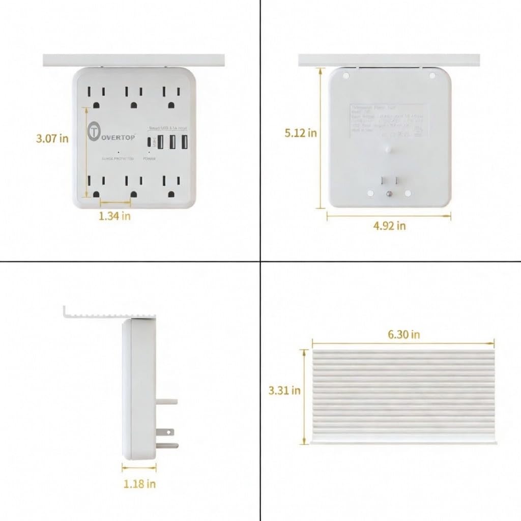 Overtop fire-resistant shell and brass socket ensure durable construction.