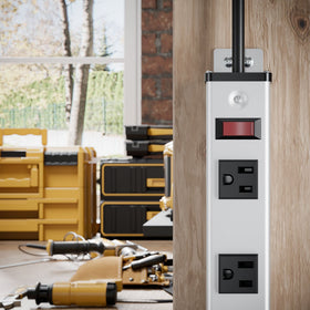 oviitech 6ft grounded SJT cord and plug detail providing safe continuous power