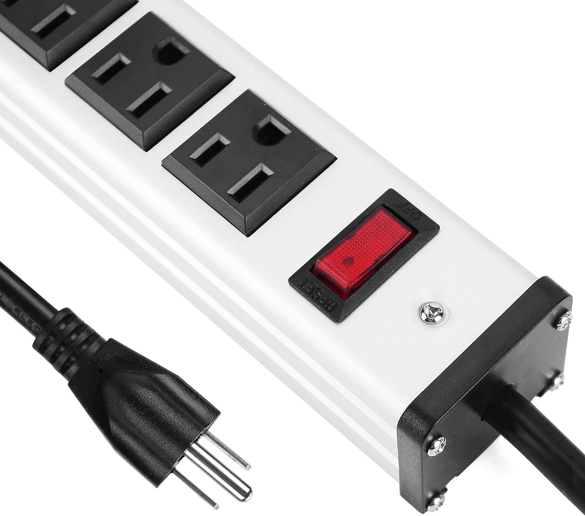 oviitech mounted on a workbench showing organized power for tools and devices