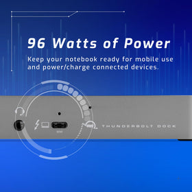 OWC 11-Port Dock includes a Thunderbolt cable for quick setup