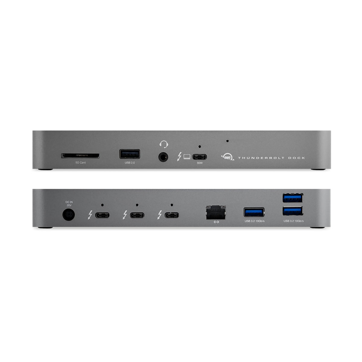 OWC 11-Port Dock powering the host with up to 96W