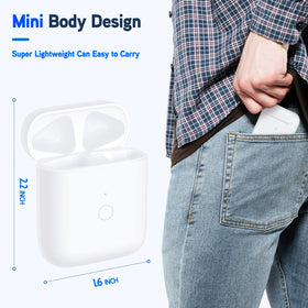 Owenbo replacement AirPods case, compact design ideal for travel and daily use