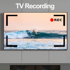 owerslyn connected to antenna and tv in living room showing free ota reception benefit
