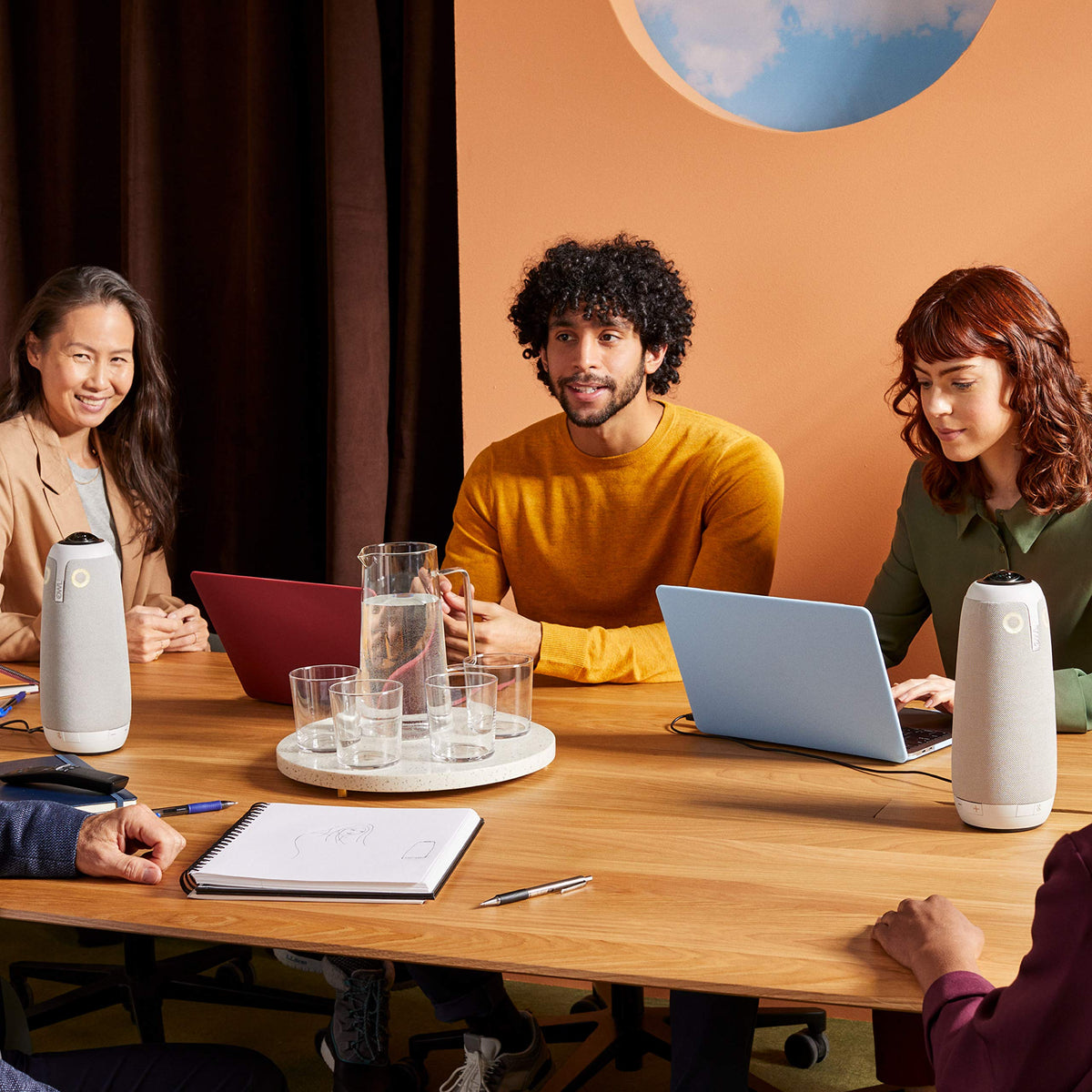 Owl Labs Meeting Owl 3 1080p video delivers clear, natural images for online meetings.