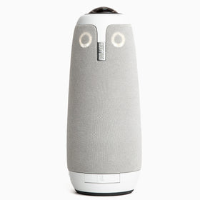 Owl Labs Meeting Owl 3 360-degree camera delivers immersive room coverage for hybrid meetings.