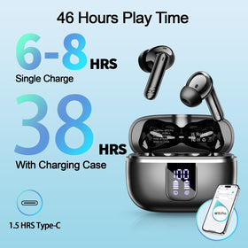 OWMSIC W70 Pro Bluetooth 5.4 compatibility connects easily with Android and iOS devices.