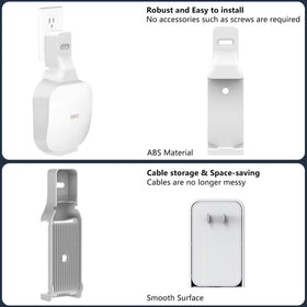 OWOKISO eero wall mount installation image highlights easy no-drill mounting.